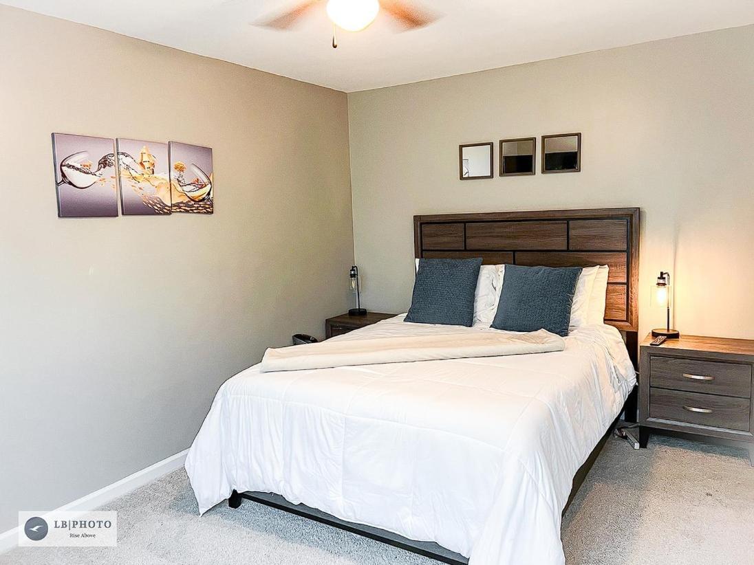4 - Bed Home With Cali King Bed, 12 Mins To Dtwn Atlanta Exterior foto